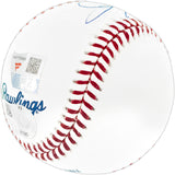 Roki Sasaki Autographed Official MLB Baseball Los Angeles Dodgers MLB & Fanatics Holo #VJ41558969