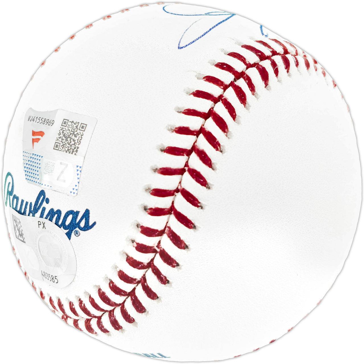 Roki Sasaki Autographed Official MLB Baseball Los Angeles Dodgers MLB & Fanatics Holo #VJ41558969