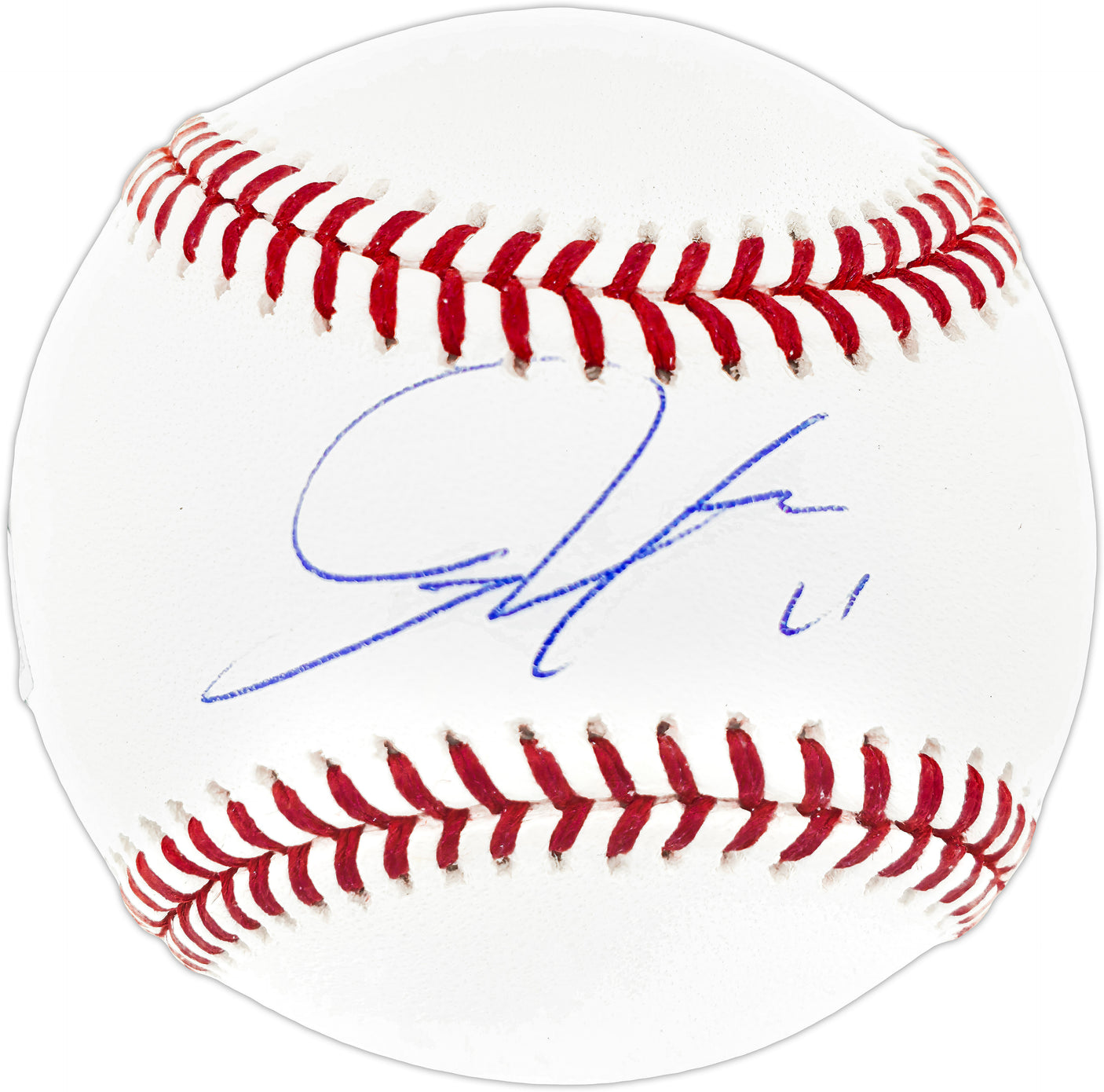 Roki Sasaki Autographed Official MLB Baseball Los Angeles Dodgers MLB & Fanatics Holo #QW08454372