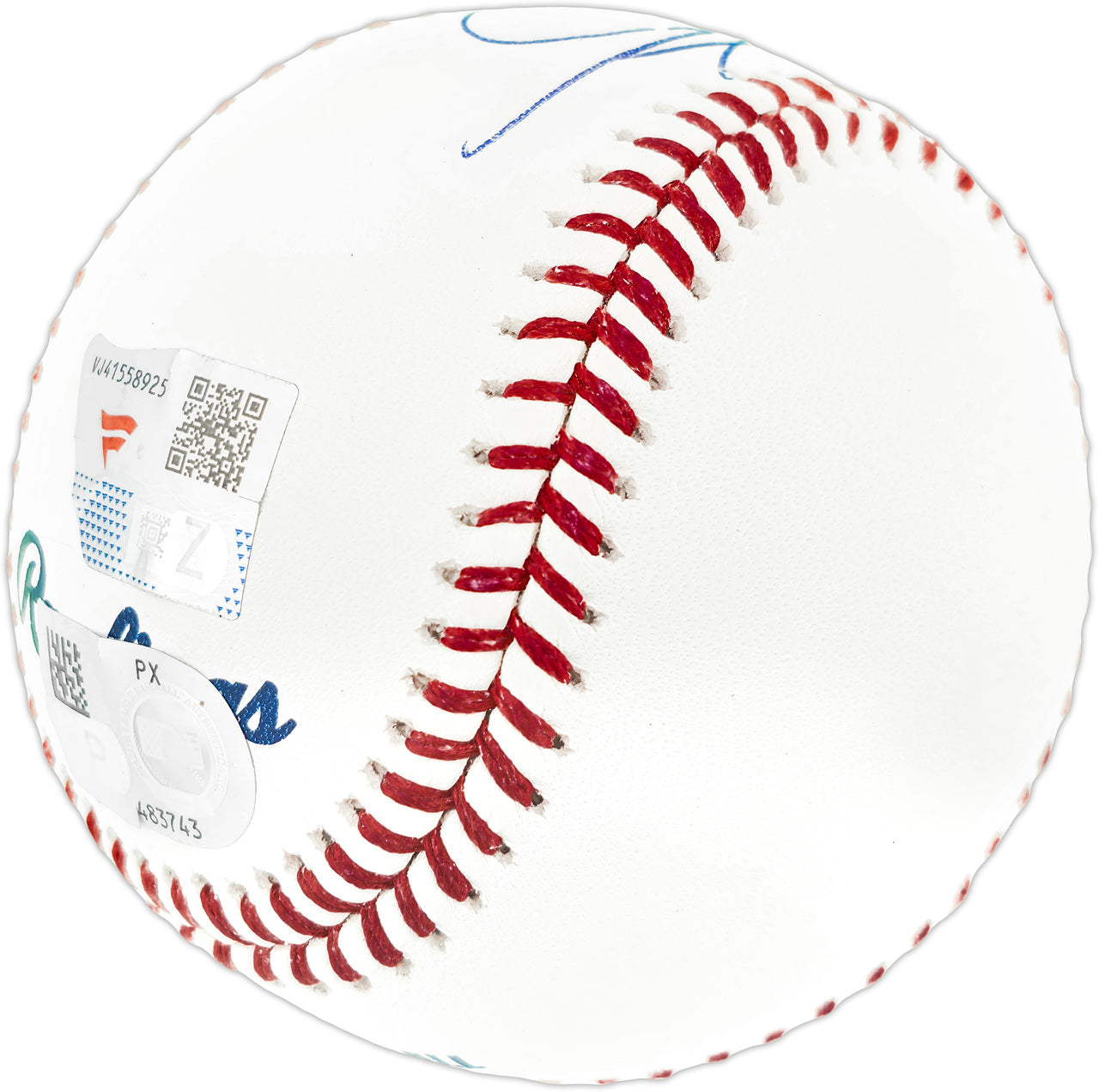 Roki Sasaki Autographed Official MLB Baseball Los Angeles Dodgers MLB & Fanatics Holo #VJ41558925