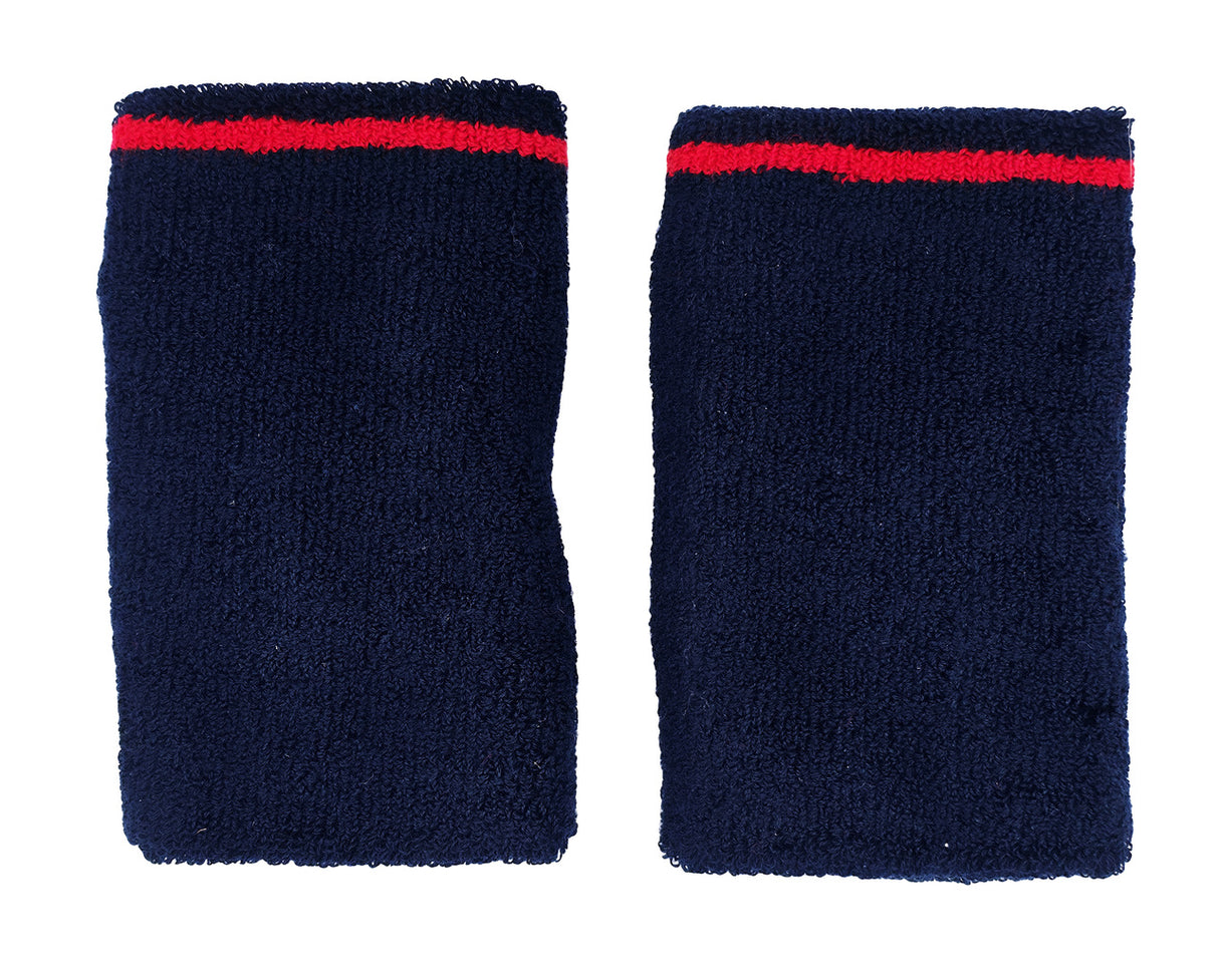 Ichiro Suzuki Unsigned Game Used Blue & Red Mizuno Wristbands (Pair) WBC Team Japan IS HOLO Stock #239810
