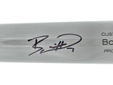 Bobby Witt Jr. Autographed Grey & Blonde Victus Pro Reserve Maple Baseball Bat Kansas City Royals Fanatics Holo Stock #239815