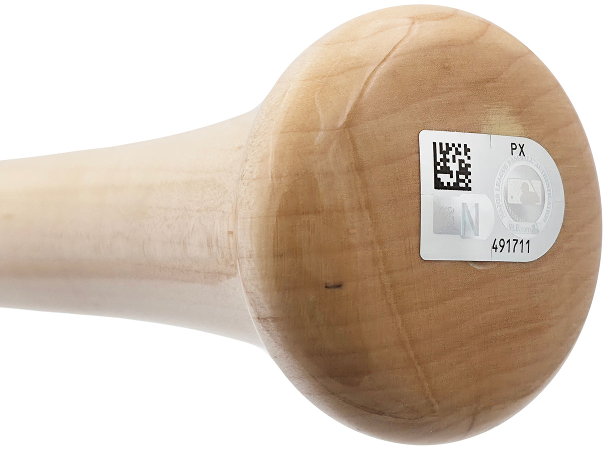 Bobby Witt Jr. Autographed Grey & Blonde Victus Pro Reserve Maple Baseball Bat Kansas City Royals Fanatics Holo Stock #239815