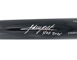 Adrian Beltre Autographed Black Louisville Slugger Pro Stock Baseball Bat Texas Rangers "HOF 2024" Beckett BAS Witness Stock #239820