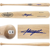 Adrian Beltre Autographed Blonde Louisville Slugger Pro Stock Baseball Bat Texas Rangers Beckett BAS Witness Stock #239823