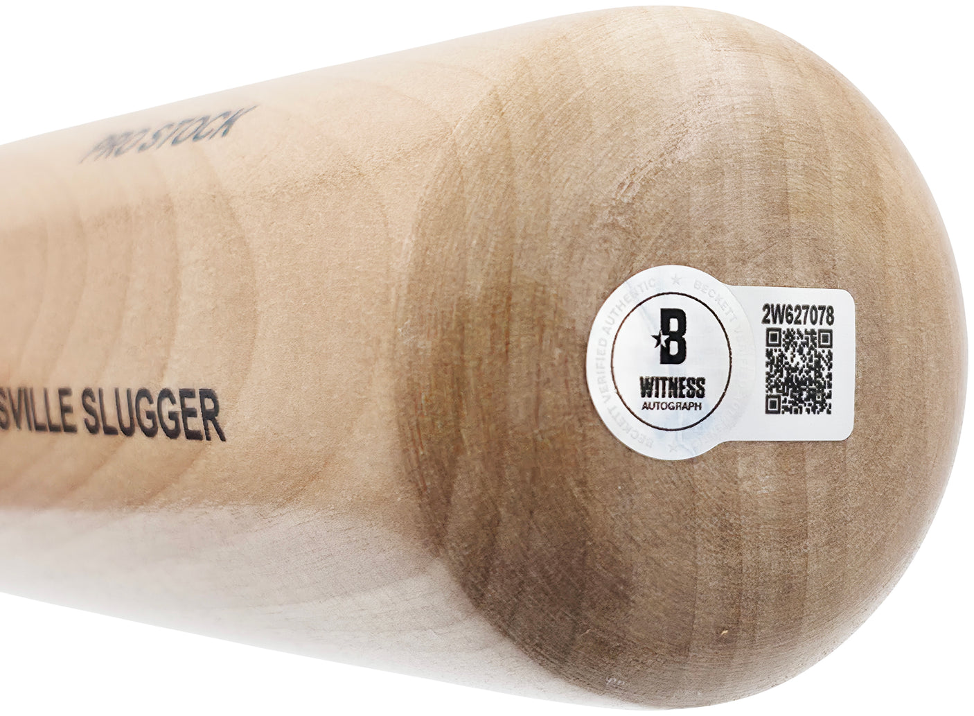 Adrian Beltre Autographed Blonde Louisville Slugger Pro Stock Baseball Bat Texas Rangers Beckett BAS Witness Stock #239823