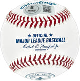 Adrian Beltre Autographed Official 3000th Hit Logo MLB Baseball Texas Rangers Beckett BAS Witness Stock #239817