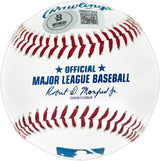 Adrian Beltre Autographed Official MLB Baseball Texas Rangers "HOF 2024" Beckett BAS Witness Stock #239818