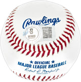 Adrian Beltre Autographed Official MLB Baseball Texas Rangers "HOF 2024" Beckett BAS Witness Stock #239818