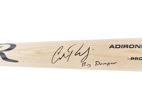 Cal Raleigh Autographed Blonde Rawlings Pro Baseball Bat Seattle Mariners "Big Dumper" Fanatics & MLB Holo Stock #241377