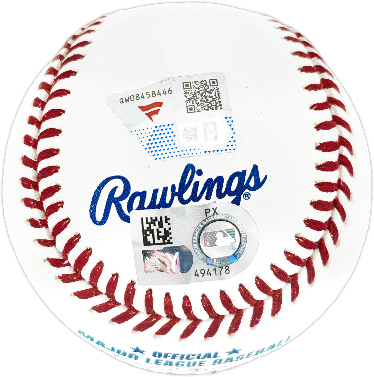 Cal Raleigh Autographed Official MLB Baseball Seattle Mariners Fanatics & MLB Holo Stock #241373