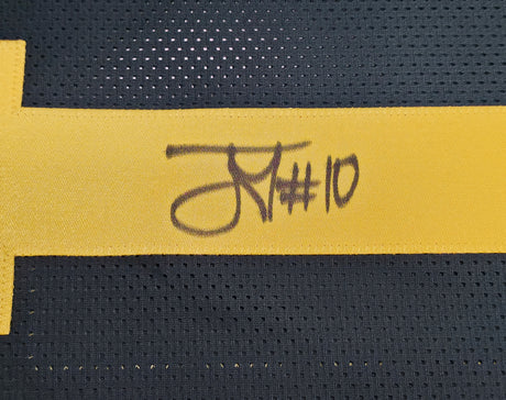 Green Bay Packers Jordan Love Autographed Throwback Green Jersey Beckett BAS Witness Stock #239856