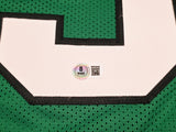 Philadelphia Eagles Brandon Graham Autographed Kelly Green Super Bowl Stats Jersey Beckett BAS Witness Stock #239893