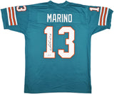 Miami Dolphins Dan Marino Autographed Teal Jersey Beckett BAS QR Stock #239889