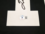 Pittsburgh Steelers Terry Bradshaw Autographed Black Jersey Beckett BAS Witness Stock #239866