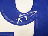 Los Angeles Rams Aaron Donald Autographed White Nike On Field Jersey Size L Beckett BAS Witness Stock #241358