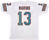 Miami Dolphins Dan Marino Autographed White Jersey JSA Stock #239851