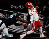 Milton Williams Autographed 8x10 Photo Philadelphia Eagles Super Bowl LIX Strip Sack Fumble vs. Patrick Mahomes Beckett BAS Witness Stock #239897