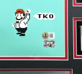 Mike Tyson Autographed Framed 11x14 Photo, Cartridge & Controller Collage Nintendo NES Punch-Out!! JSA & Beckett BAS QR Stock #241397