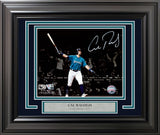 Cal Raleigh Autographed Framed 8x10 Photo Seattle Mariners Fanatics Holo Stock #253721