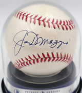 Joe DiMaggio Autographed Official AL Baseball New York Yankees Auto Grade Gem Mint 10 Beckett BAS #11123307