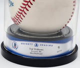 Ted Williams Autographed Official AL Baseball Boston Red Sox Auto Grade Mint 9 Beckett BAS #15939143