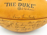 1961 Green Bay Packers NFL Champions Team Signed Autographed Official NFL Wilson "The Duke" Leather Football With 39 Signatures Including Vince Lombardi & Bart Starr Beckett BAS #AE20801