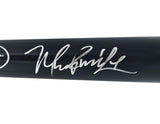 Manny Ramirez Autographed Black Louisville Slugger Pro Stock Baseball Bat Boston Red Sox Beckett BAS Witness Stock #241441