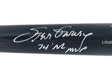 Steve Garvey Autographed Black Louisville Slugger Pro Stock Baseball Bat Los Angeles Dodgers "74 NL MVP" Beckett BAS Witness Stock #241443