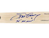 Steve Garvey Autographed Blonde Louisville Slugger Pro Stock Baseball Bat Los Angeles Dodgers "74 NL MVP" Beckett BAS Witness Stock #241444