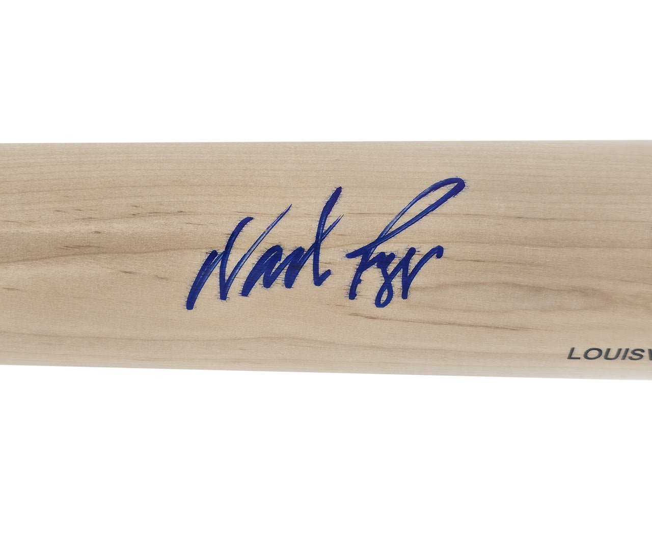 Wade Boggs Autographed Blonde Louisville Slugger Pro Stock Baseball Bat Boston Red Sox Beckett BAS Witness Stock #241446