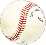 Jake Daniel Autographed Official NL Baseball Brooklyn Dodgers Beckett BAS QR #BM25861