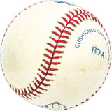 Dario Lodigiani Autographed Official AL Baseball Philadelphia Oakland A's, Chicago White Sox Beckett BAS QR #BM25863