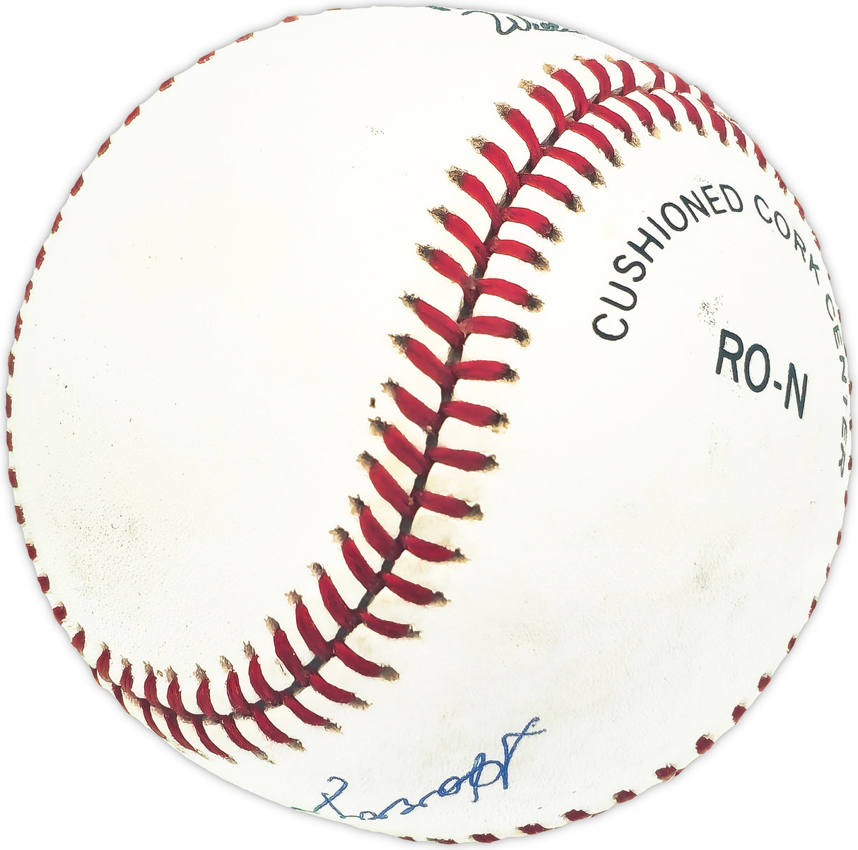 Harry Gumbert Autographed Official NL Baseball NY San Francisco Giants, Pittsburgh Pirates Beckett BAS QR #BM25864