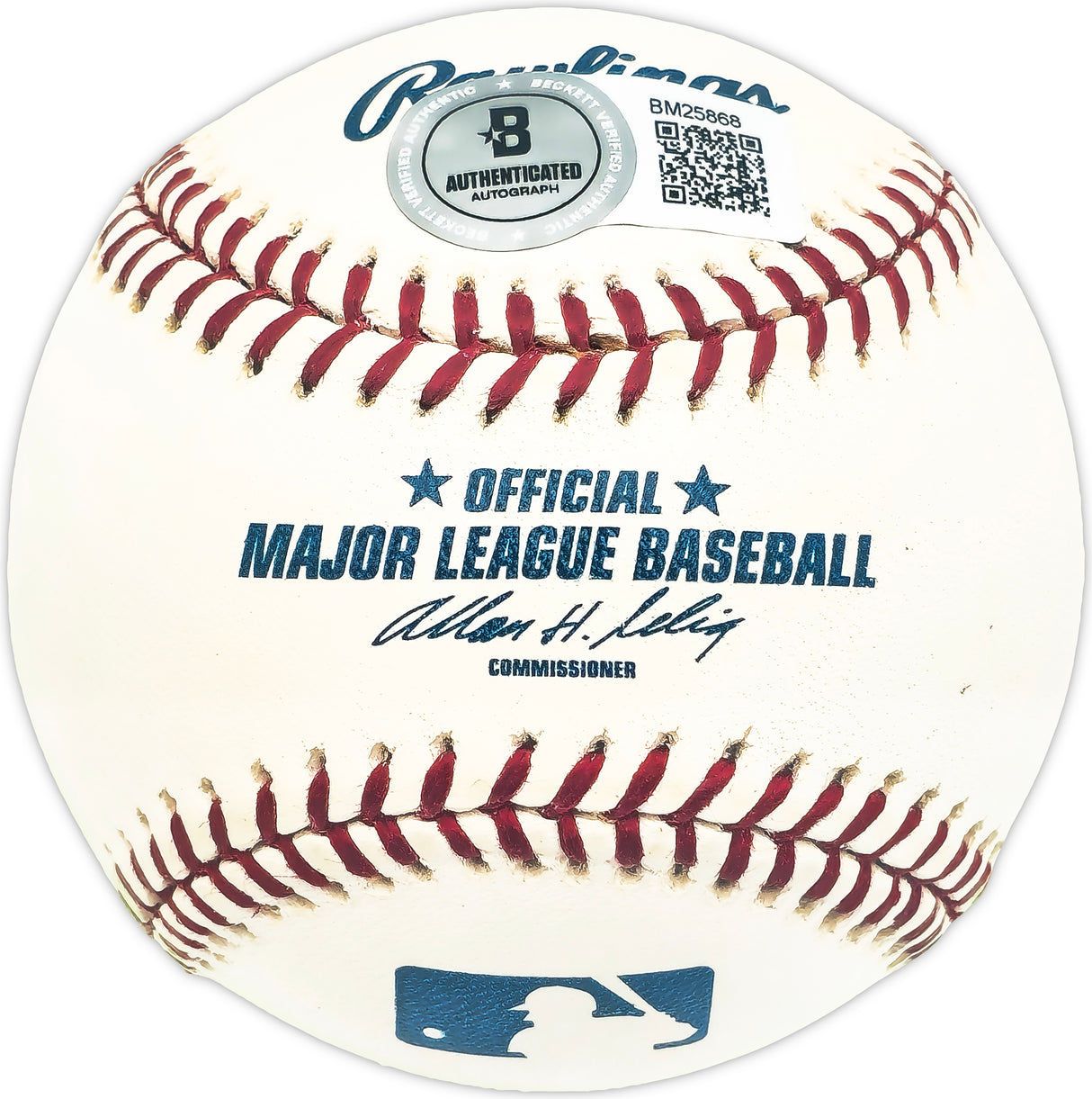 Ralph Houk Autographed Official MLB Baseball New York Yankees "1961 World Champs" Beckett BAS QR #BM25868