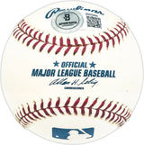 Ralph Houk Autographed Official MLB Baseball New York Yankees "1961 World Champs" Beckett BAS QR #BM25868