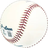 Ralph Houk Autographed Official MLB Baseball New York Yankees "1961 World Champs" Beckett BAS QR #BM25868