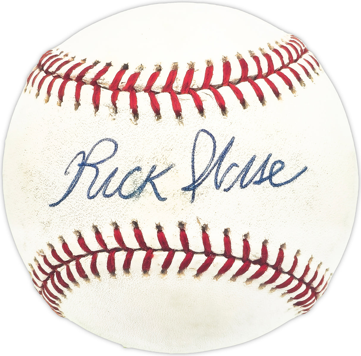 Rick Wise Autographed Official NL Baseball St. Louis Cardinals, Philadelphia Phillies Beckett BAS QR #BM25872
