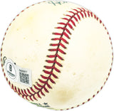 Hal Breeden Autographed Official NL Baseball Montreal Expos, Chicago Cubs Beckett BAS QR #BM25877