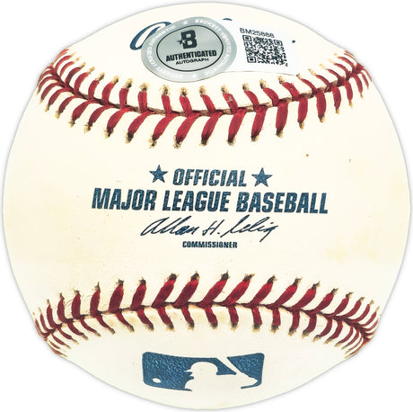 Eddie Pellagrini Autographed Official MLB Baseball Boston Red Sox Beckett BAS QR #BM25888