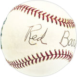 Red Barbary Autographed Official MLB Baseball Washington Senators Beckett BAS QR #BM25891