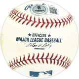 Red Barbary Autographed Official MLB Baseball Washington Senators Beckett BAS QR #BM25891
