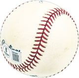 John Sullivan Autographed Official MLB Baseball Washington Senators Beckett BAS QR #BM25896