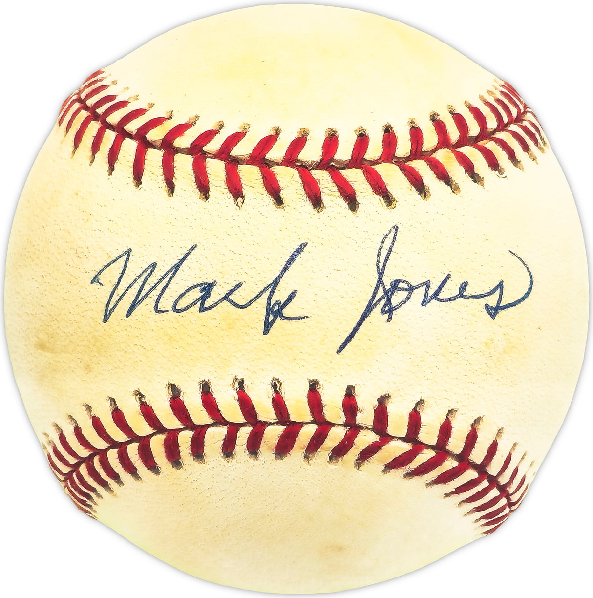 Mack Jones Autographed Official NL Baseball Milwaukee Braves, At. Braves Beckett BAS QR #BM25900