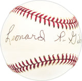 Leonard Len Gilmore Autographed Official MLB Baseball Pittsburgh Pirates Beckett BAS QR #BM25905