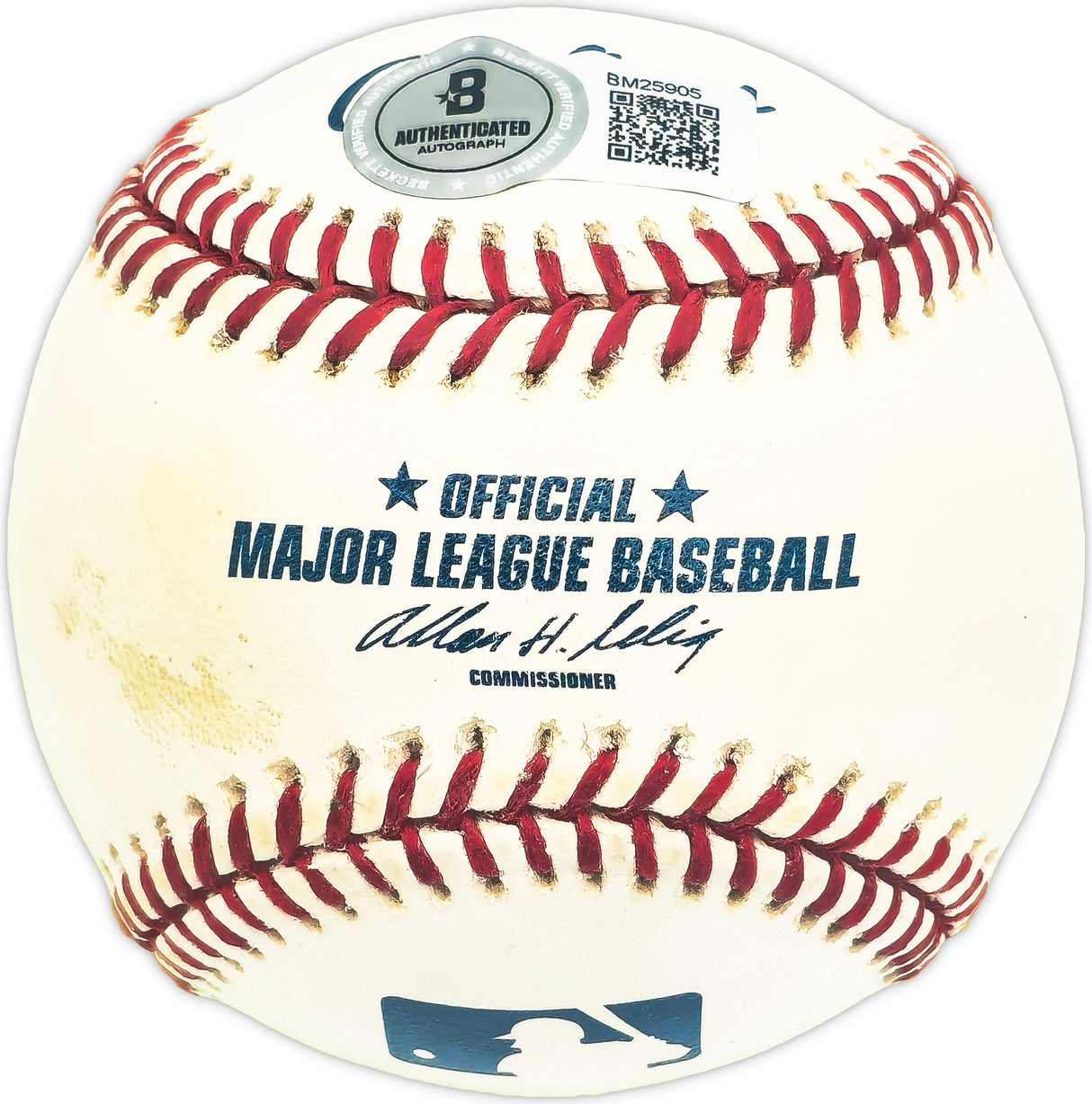 Leonard Len Gilmore Autographed Official MLB Baseball Pittsburgh Pirates Beckett BAS QR #BM25905