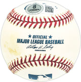 Leonard Len Gilmore Autographed Official MLB Baseball Pittsburgh Pirates Beckett BAS QR #BM25905