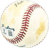 Bob Repass Autographed Official MLB Baseball St. Louis Cardinals Beckett BAS QR #BM25906