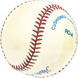 Walter Masterson Autographed Official AL Baseball Boston Red Sox, Detroit Tigers Beckett BAS QR #BM25908