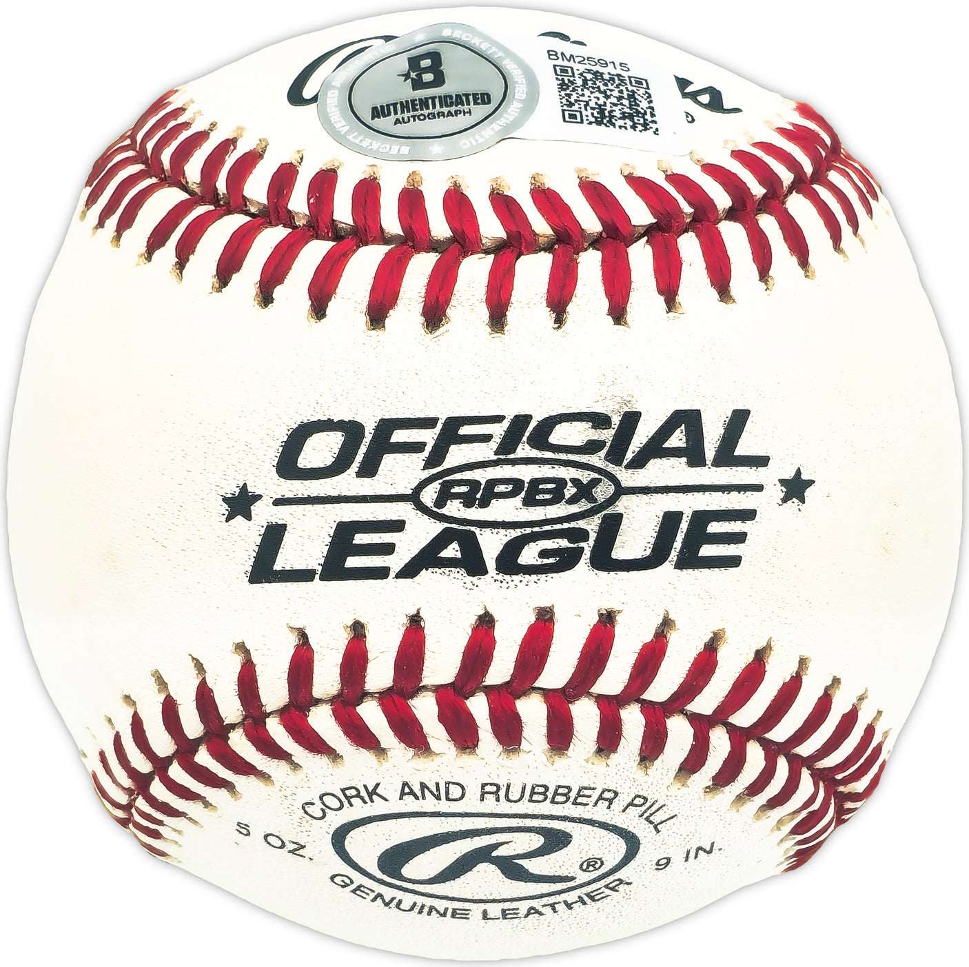 George Bingo Binks Autographed Official League Baseball Washington Senators Beckett BAS QR #BM25915